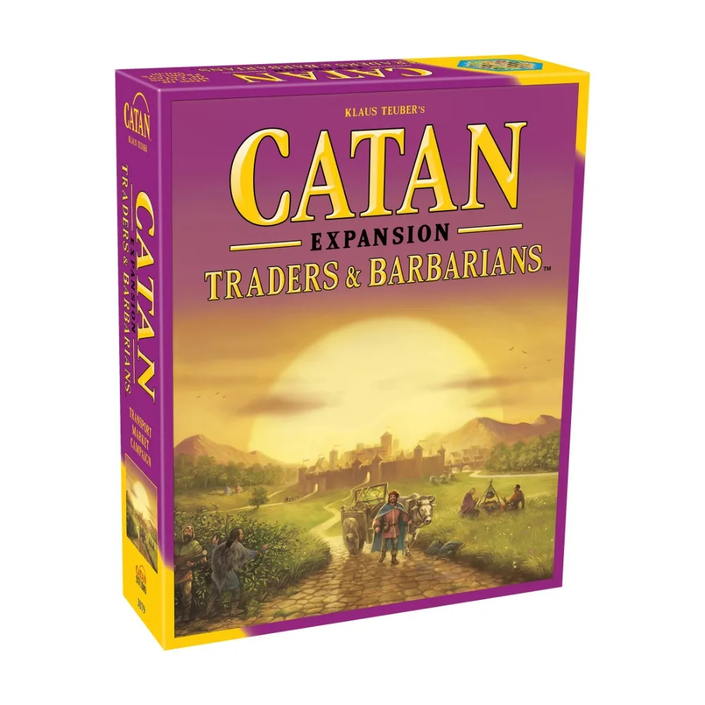 

Catan: Traders & Barbarians Expansion Strategy Board Game for Ages 10 and Up Games From Boardgame Table Children Adult Sports