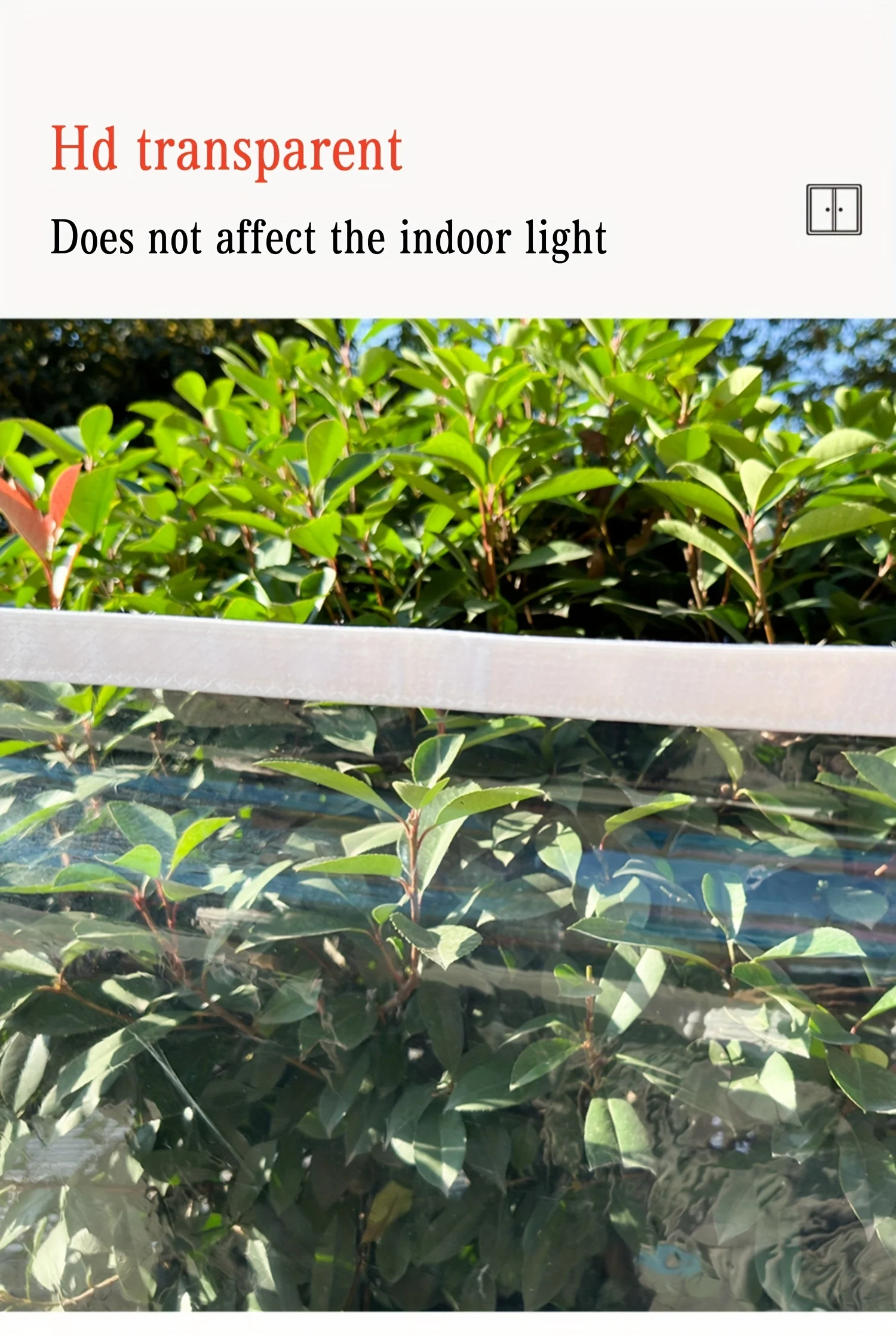 Description Picture 5 of item1 Set Winter Thickened Warm Window Film Bedroom Windshield, Anti-cold Frost-proof Sealed, Transparent Windproof and Dust-proof