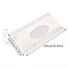 Portable Wet Wipes Clutch Bag Wet Paper Tissue Container Lightweight Wet Tissue Dispenser Bathroom Tissue Holder Home Essential 4