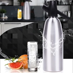 Aluminum Professional Soda Water Bubble Siphon Spark Machine Accessories Bar Kitchen Supplies Dispenser Cocktail Processing Gun