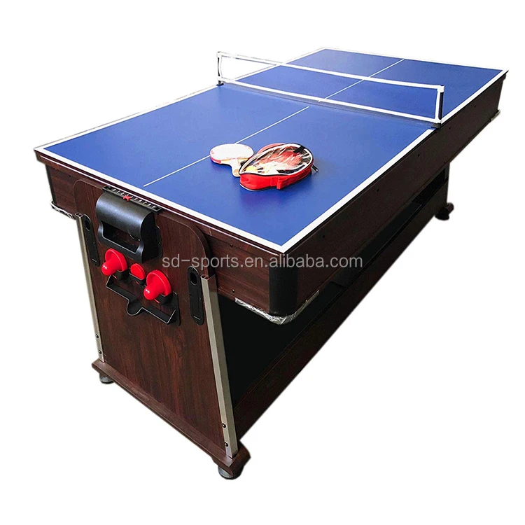 Hot Sale Home 4 In 1 7Ft Multi Functional Game Snooker Pool Billiard Table