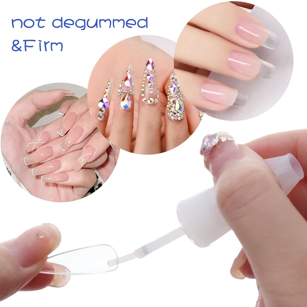 2/10Ml Nagellijm Voor Acryl Sneldrogende Nageltip Lijm Professionele Valse Nagels Tips Lijm Voor Sterke Nagels Strass Lijm