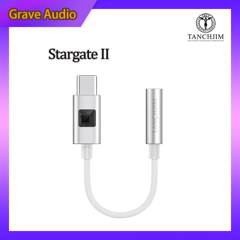 TANCHJIM Stargate II USB DAC StargateII TYPE C Portable Decoder Headphone Amplifier IEM AMP Cell Phone Dongle