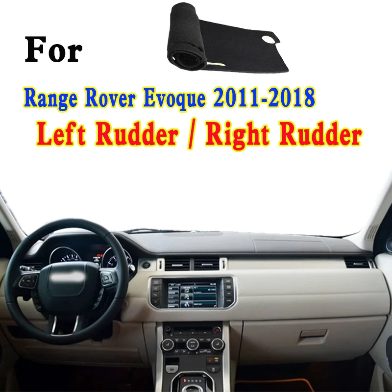 

For Range Rover Evoque SUV L538 2011-2018 Car Dashboard Mat Accsesories Anti-reflective Anti-slip Instrument Panel Cover