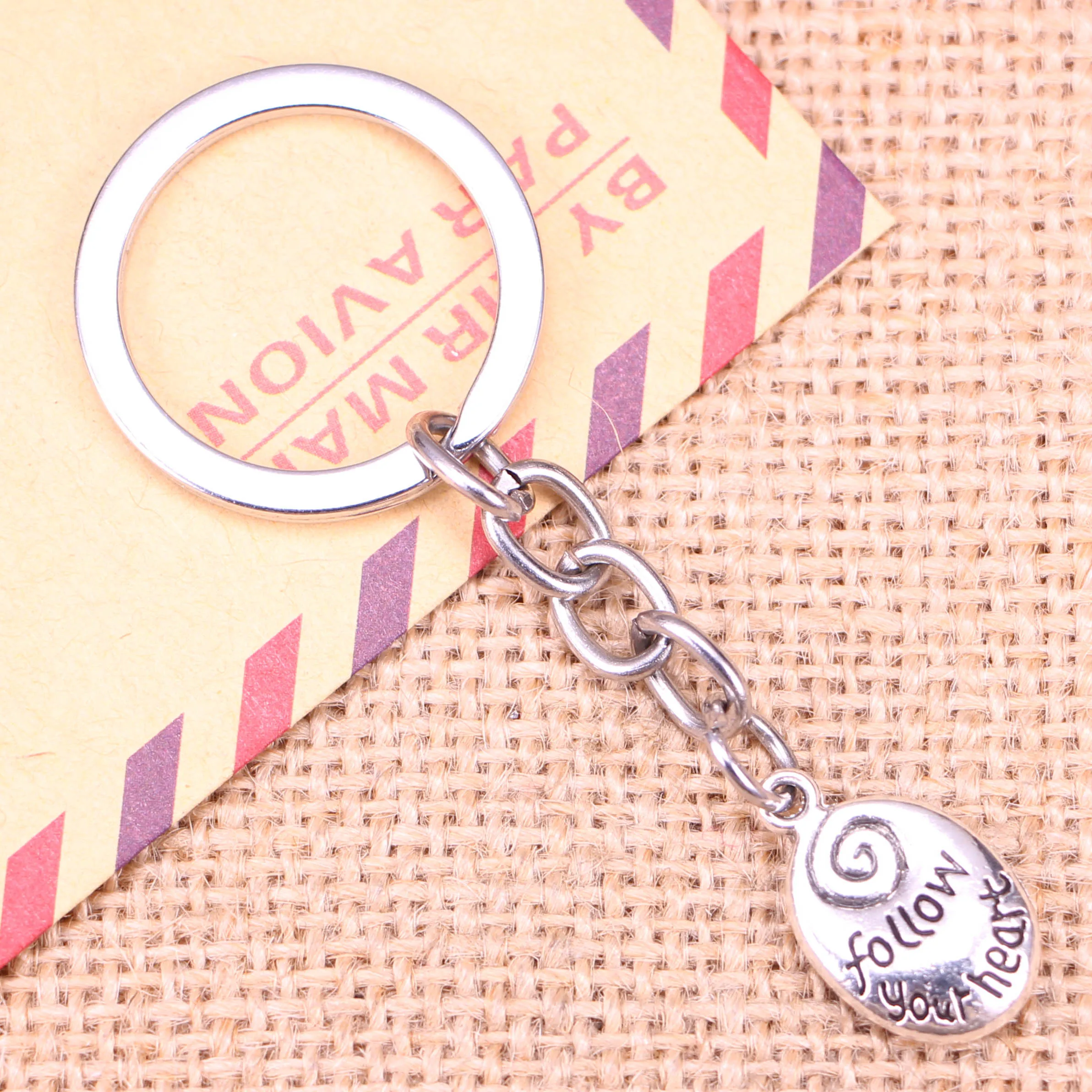 

20 шт., брелок для ключей, 20 х12 мм