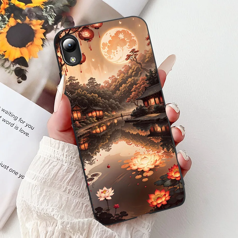 Stylish Painted Soft Silicone Phone Case Cover