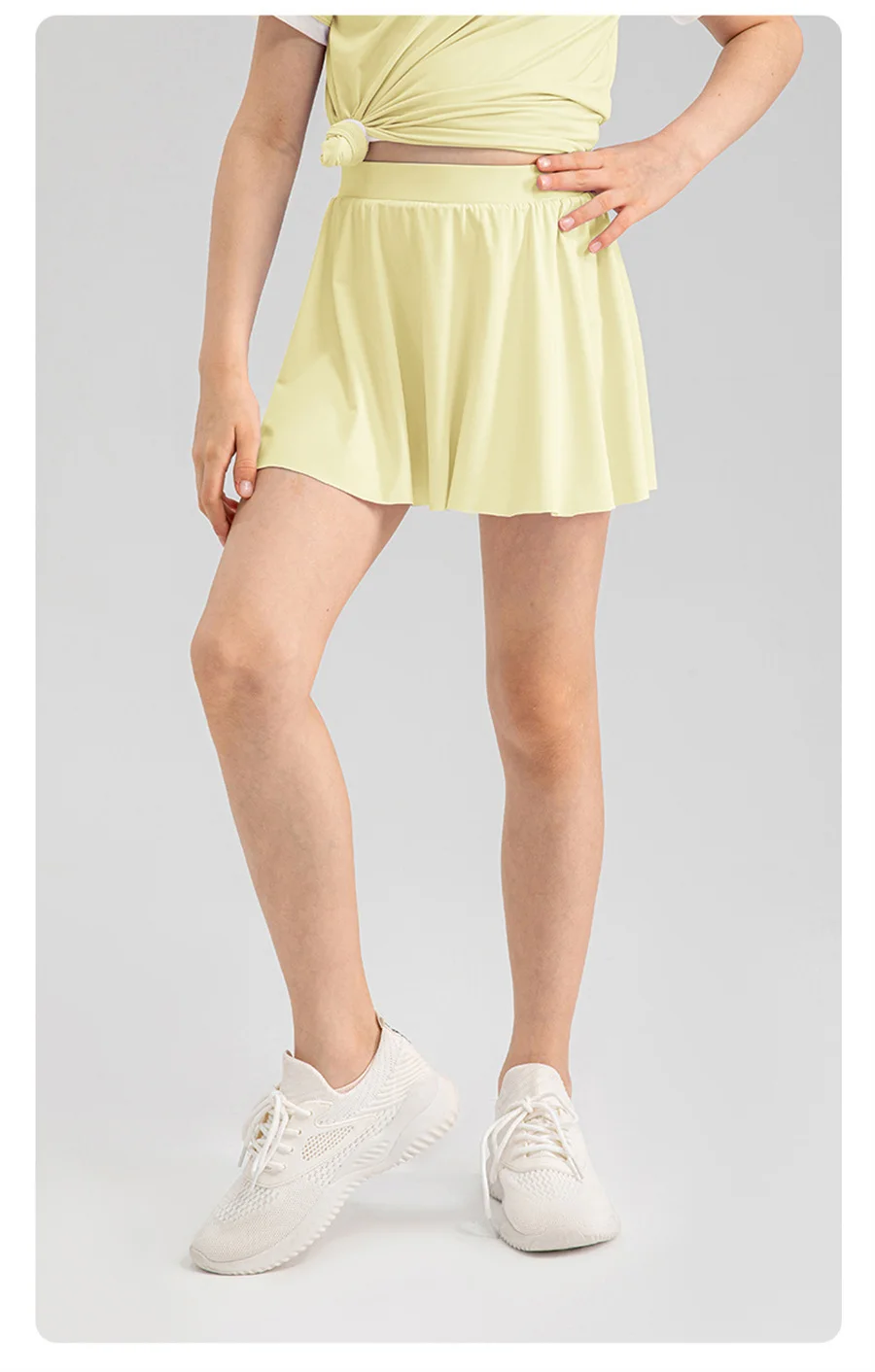 Children Golf Tennis Skirt With Shorts Girls Sport Skorts Running Dancing 2 In 1 Culottes Summer Athletic Breathable Cool Fabric 21 S6ff090ccbc0448e781506bb6a0a2ac2am