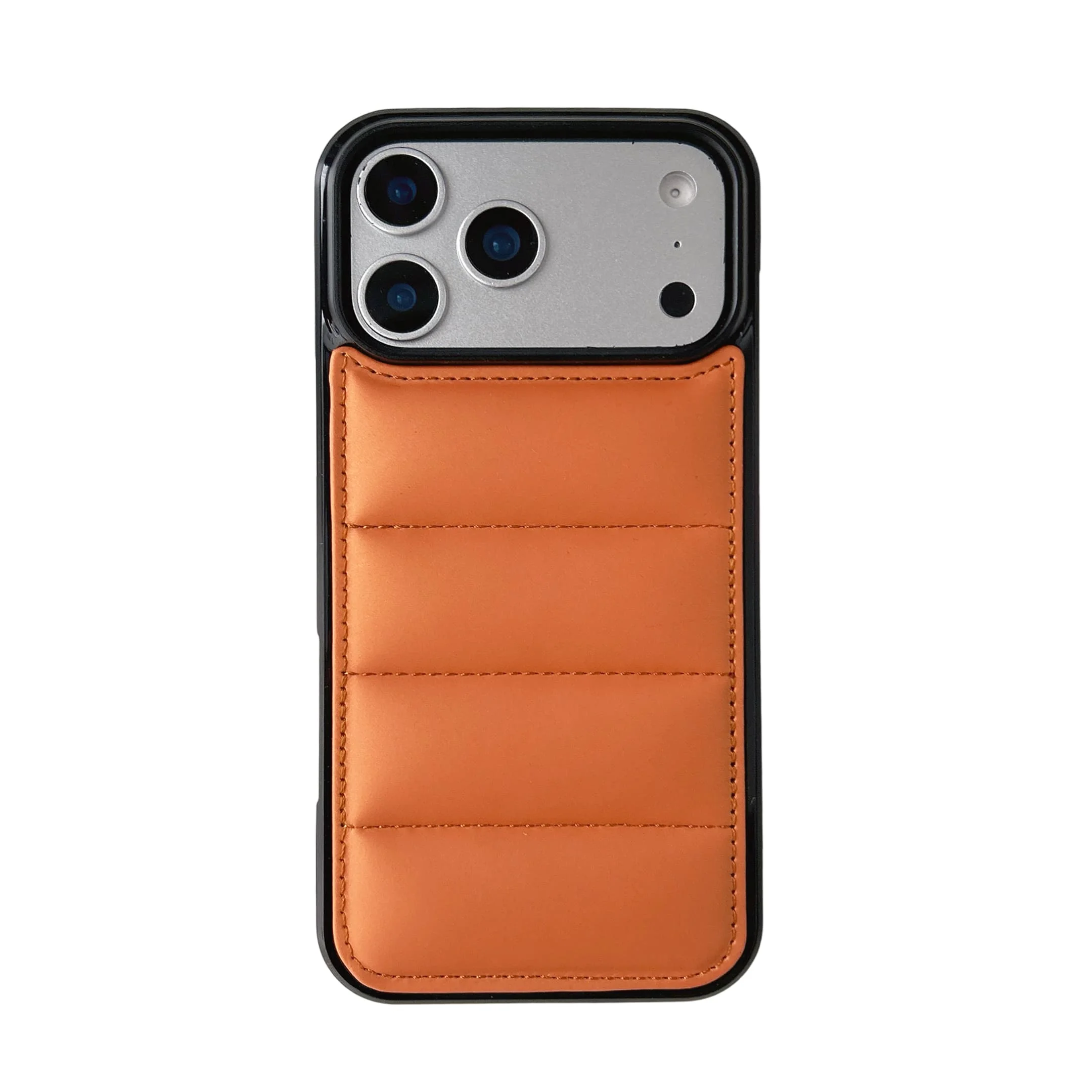 3D Puffer Winter Soft Touch Phone Case - Cotton Filled Cover Shell