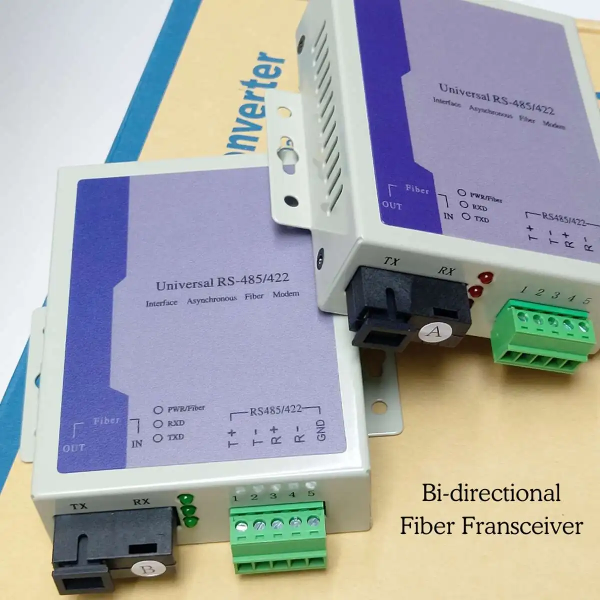 OMTiG 1-2PAIR SC Bidirectional 485 Bidirectional Data Optical Fiber Media Converter Fiber Transceiver X1 Route High Quality