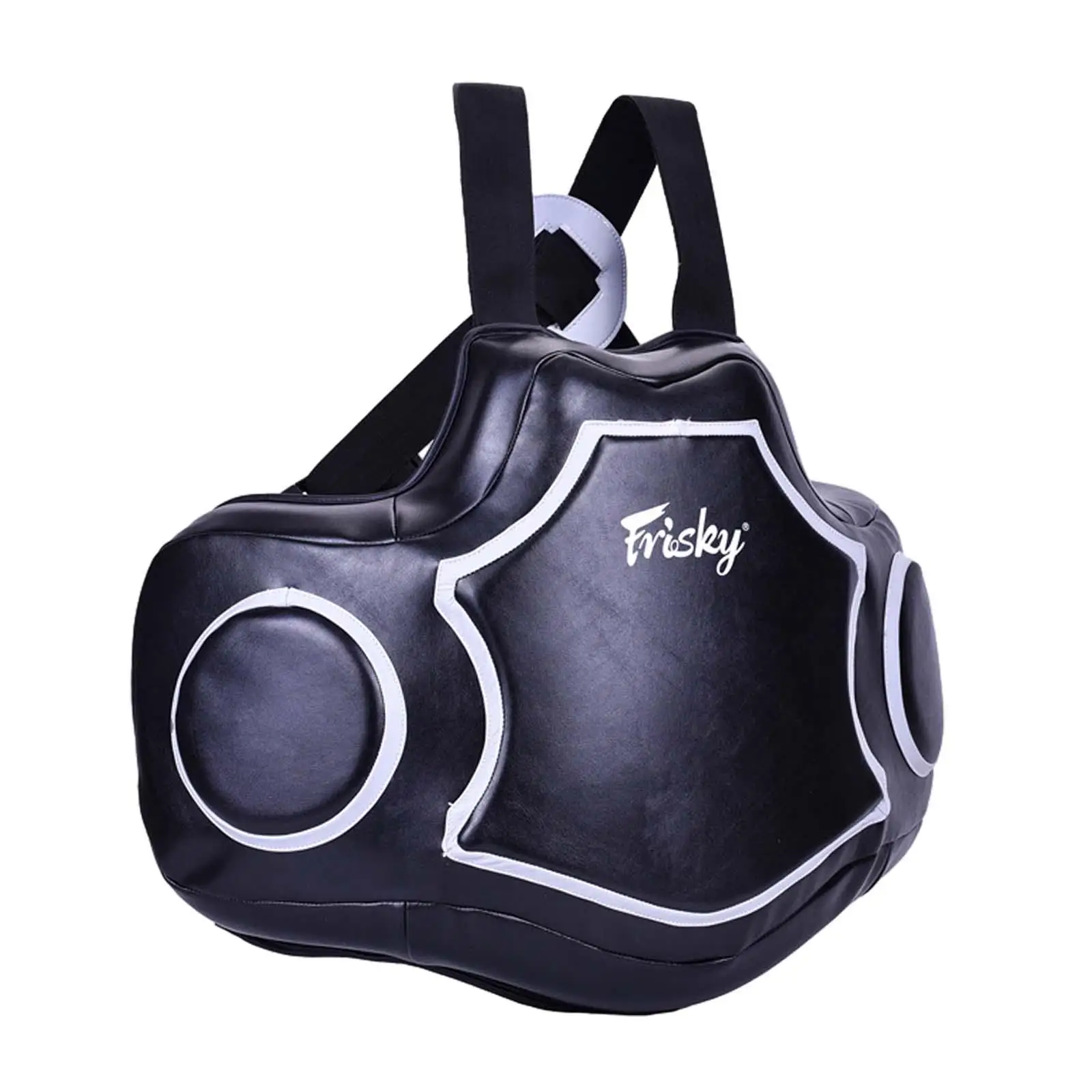 Boxing Body Protector Black Protective Equipment for Martial Arts Mma Sanda