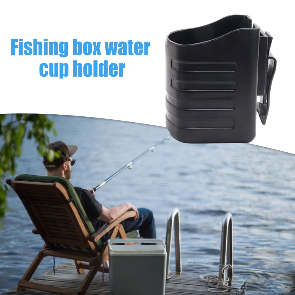 Angel fass Zubehör für Meiho Box vertikal eingesetzt Getränke halter Flasche Floß Getränkedosen Becher Container Box Seiten halterungen – Detail 2