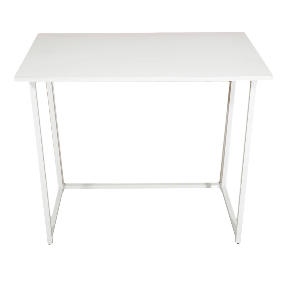 Simple Collapsible Computer Desk White 5