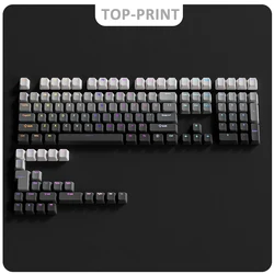 Vibrant Gradient PBT Keycaps (PolarDay - Top)