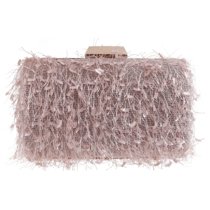 Simple Clutch Purses Party Purse Fashion Wallet Handbag Evening Tassels Clutch Bag Wedding Party Chains Shoulder Bag E74B