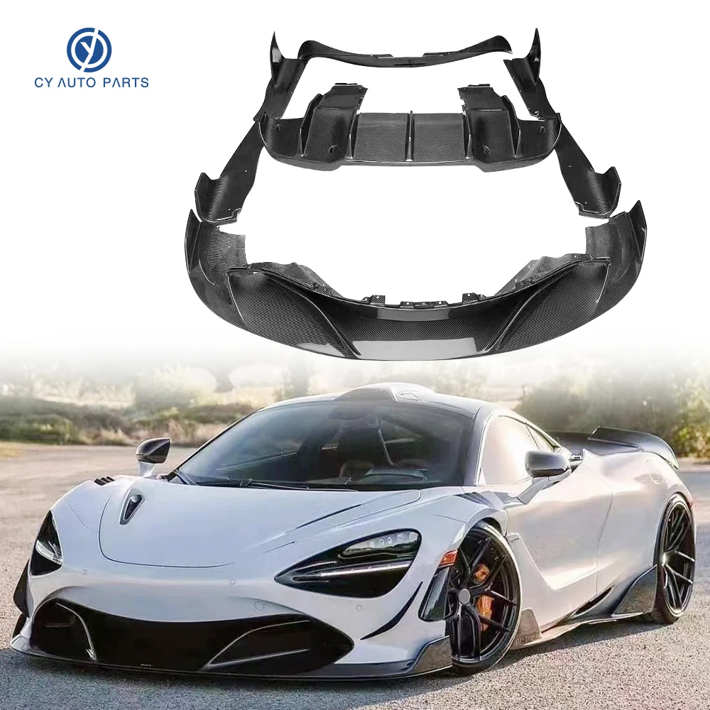 Kit Carrozzeria Di Alta Qualità Per Paraurti Anteriore Mclaren 720S Ryft Paraurti Posteriore Per Kit Carrozzeria Mclaren 720S