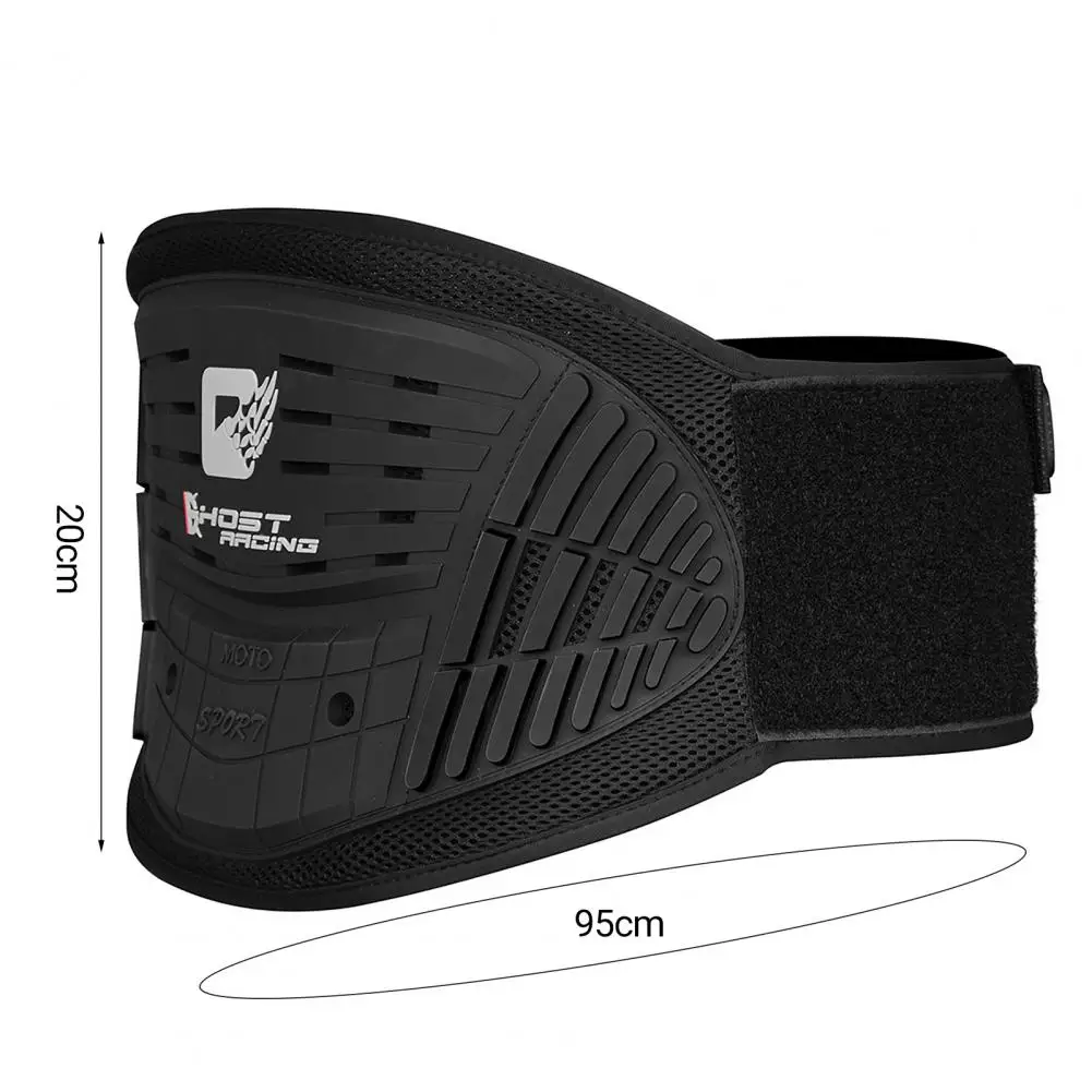 Motorcycle Waist Belts Adjustable Length Fasten Tape Shockproof Professional Waist Support Kidney Protection
