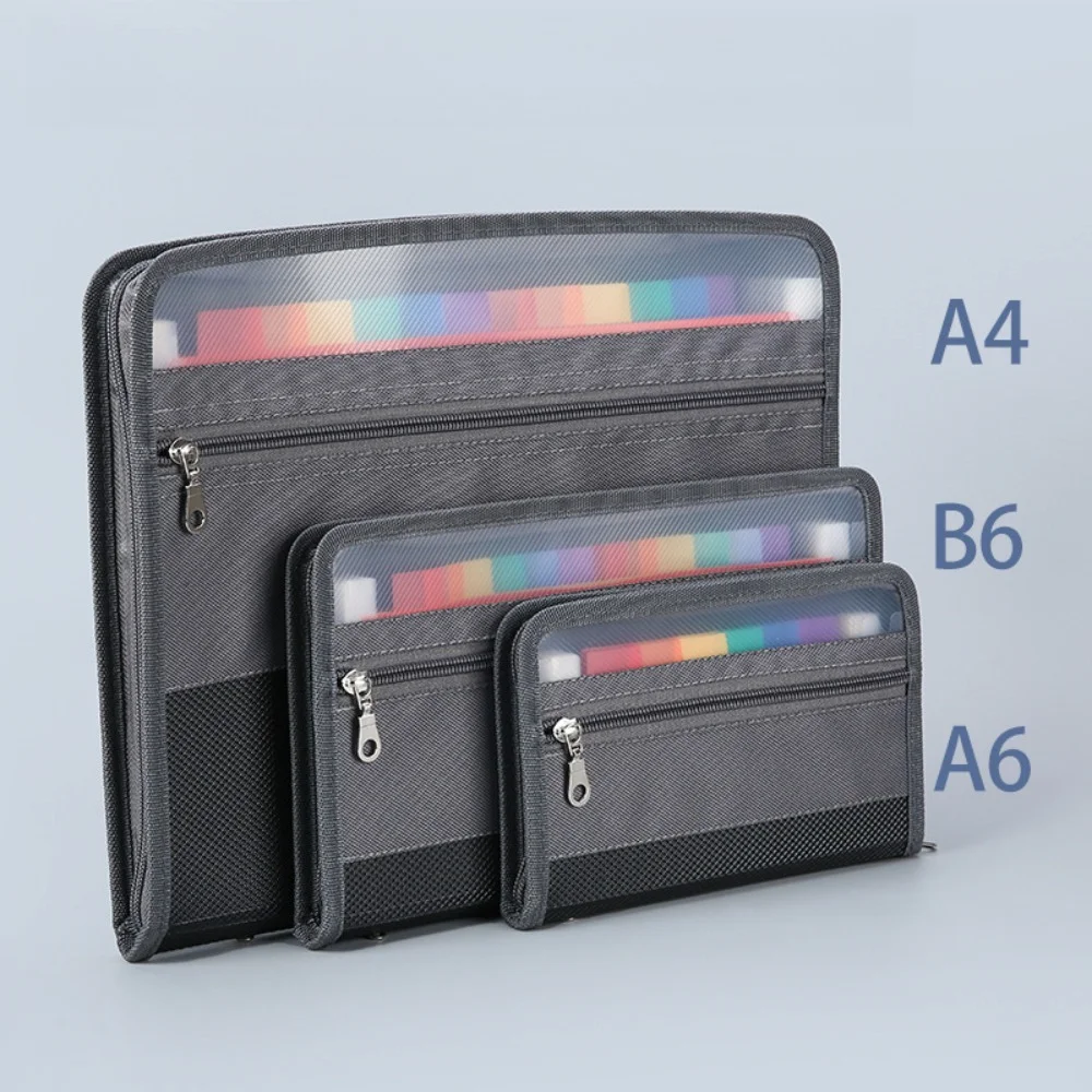 Carpeta Archivadora Expandible de 13 Capas, Color Arcoíris, Gran Capacidad, Organizador de Documentos A4/B6/A6