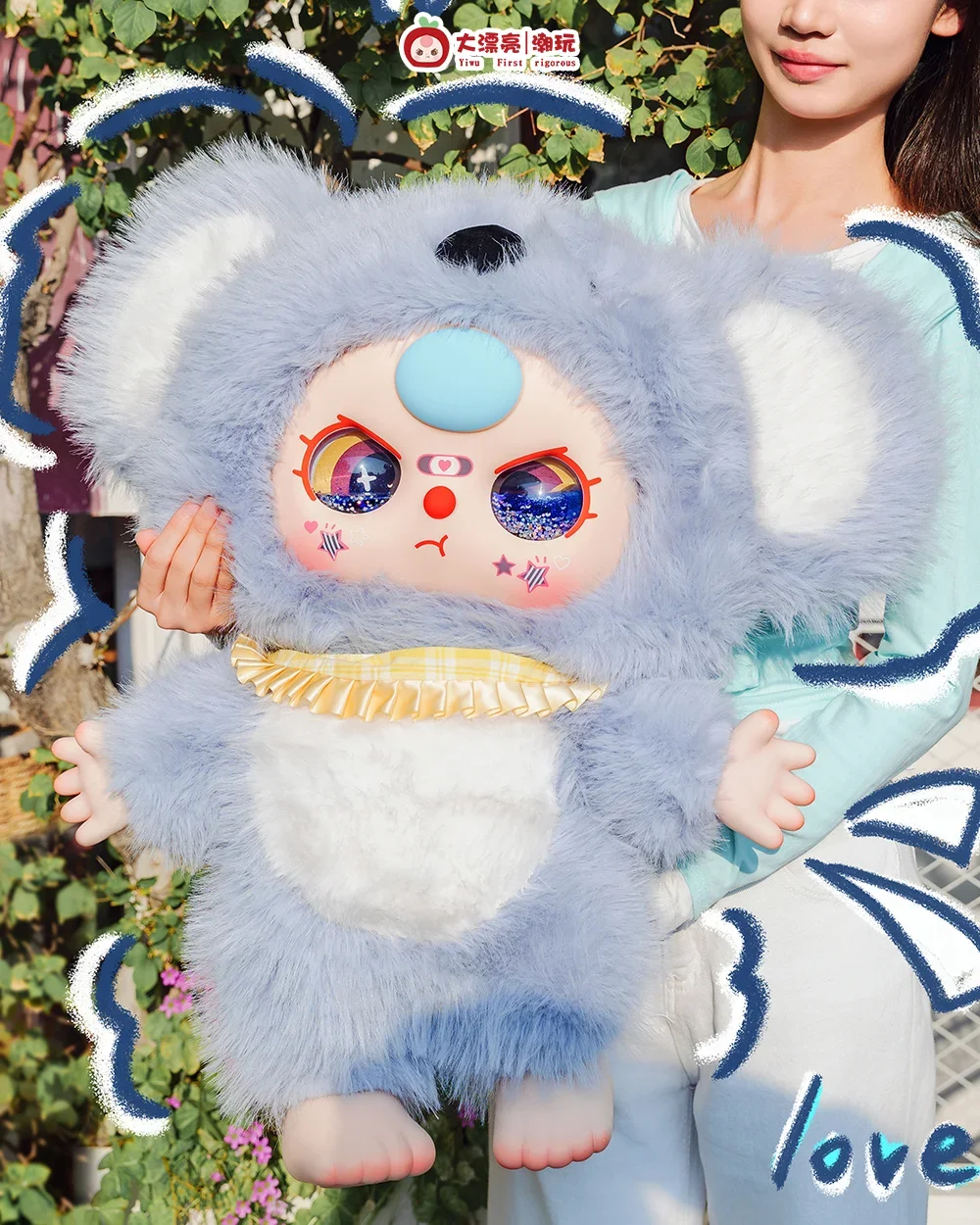 baby three 1000% カピパラ 1000% Baby Three Blind Box Original Second Generation