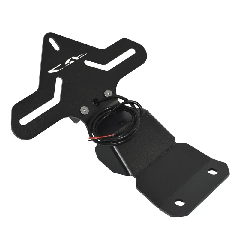 Motorbike Rear Registration Bracket Tail Tidy License Plate Holder Frame LED light For Honda CRF300L CRF 300 L Rally -