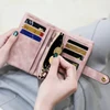 MIYIN 2024 New Wallet Women's Short Korean Cute Buckle Double Discount Multi Card Change Handbag 6