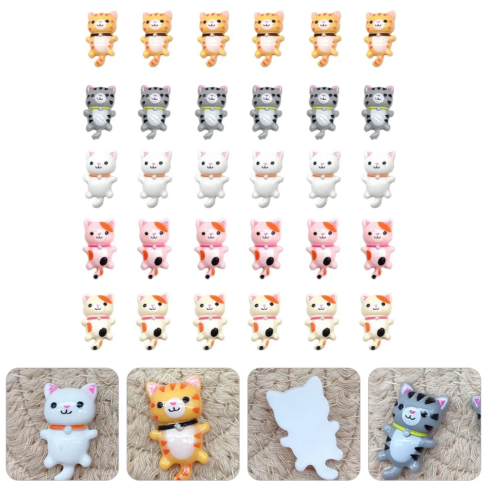 

Декоративная шпилька для волос Stobok, брелок-поделка «сделай сам», мини-подвеска с плоским основанием, пуговица для сережек, милые декоративные бусины, искусственная смола