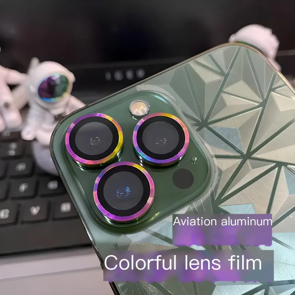 Ultra-Durable Metal Camera Lens Protector with Full Coverage Glass