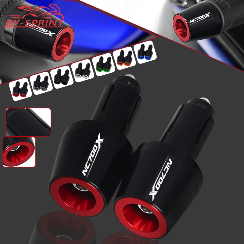 

For Honda NC700X NC700S NC750X NC750S nc700 nc750 Motorcycle Handle Bar Ends Plug Grips Handlebar Plug Caps Slider 7/8" 22MM