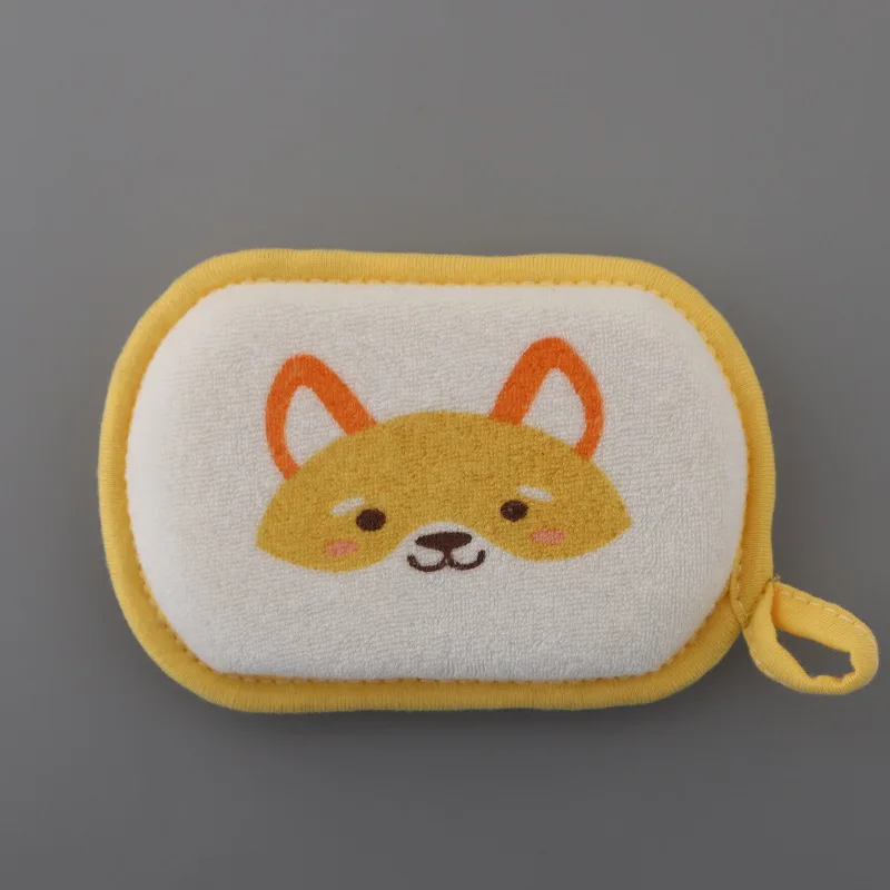 Cute Baby Bath Sponge Kids Adults Cleaning Brush Towel Soft Bath Foam