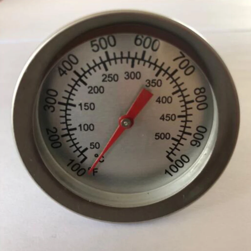 

Barbecue Thermometer Stainless Steel 50-400 Degrees Fahrenheit For Barbecue Oven Grill Cooking Temperature Measuring Thermometer