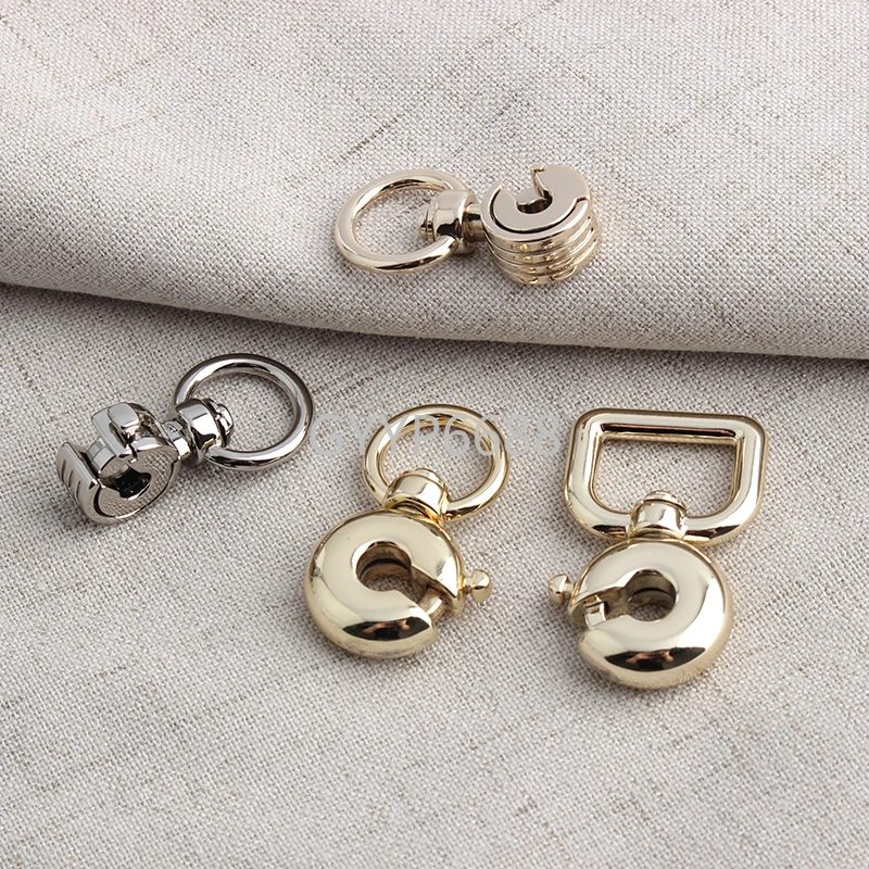 5-20-100PCS 13/17MM Openable Metal Swivel Lobster Spring For Bags Belt Strap Key Ring Chain Snap Clasp Trigger Hooks Accessories