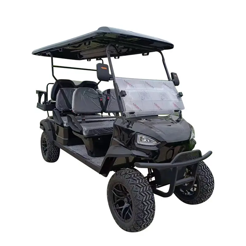 Super Torque Dual Ammortizzatore Anti Rollover Golf Cart/Veicolo Da Caccia/Fuoristrada 4/5/7Kw Motor Golf Cart In Vendita
