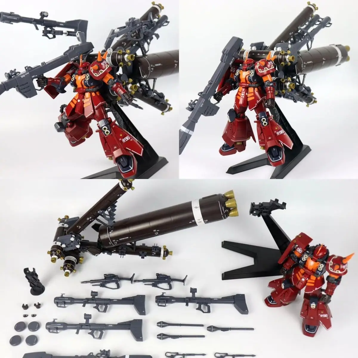 Phantom Model Mg 1/100 Ms-06R Zaku2 High Mobility Type 