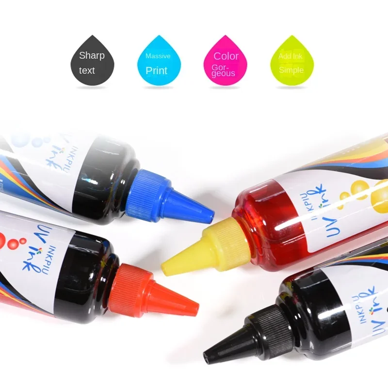 Dye ink kit ink refill kit dye ink refill ink cartridge refill kit ink refill 100ml Universal Dye Ink Refill Kit for HP Canon etc.
