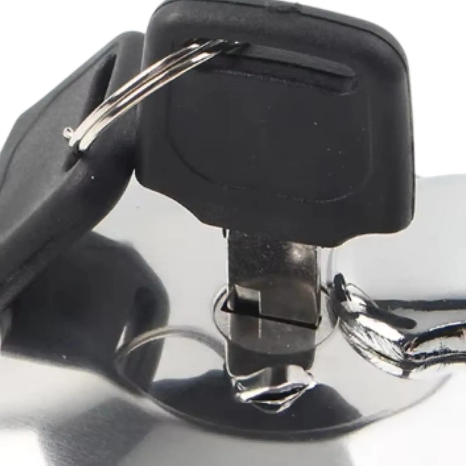 Gas Lock Fuel Tank Cap Reusable Multifunctional Non Slip Fuel Tank Cap Ignition Lock Motorcycle Gas Cover