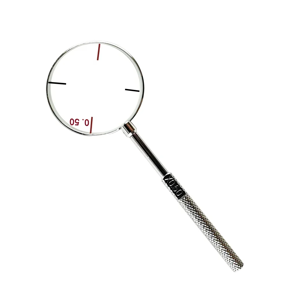 1 Pc Optical Cross Cylinder Lens Tool -0.25 -0.50D -0.75D 1.0D Optical Instruments Ophthalmic Lens Diopters CC-1