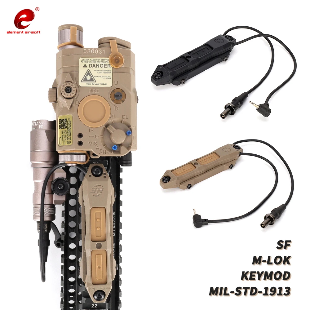 

Airsoft Modlite Tactical Flashlight PEQ 15 Double PEQ Hunting IR Airsoft DBAL M300 M600 Weapon Light Switch PEQ 15 Accessories