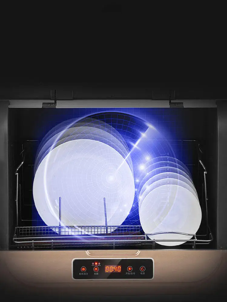 Full-automaticsmall Air Drying Dishwasher Without Installation Tabletop Dishwasher 440*450*400mm 4