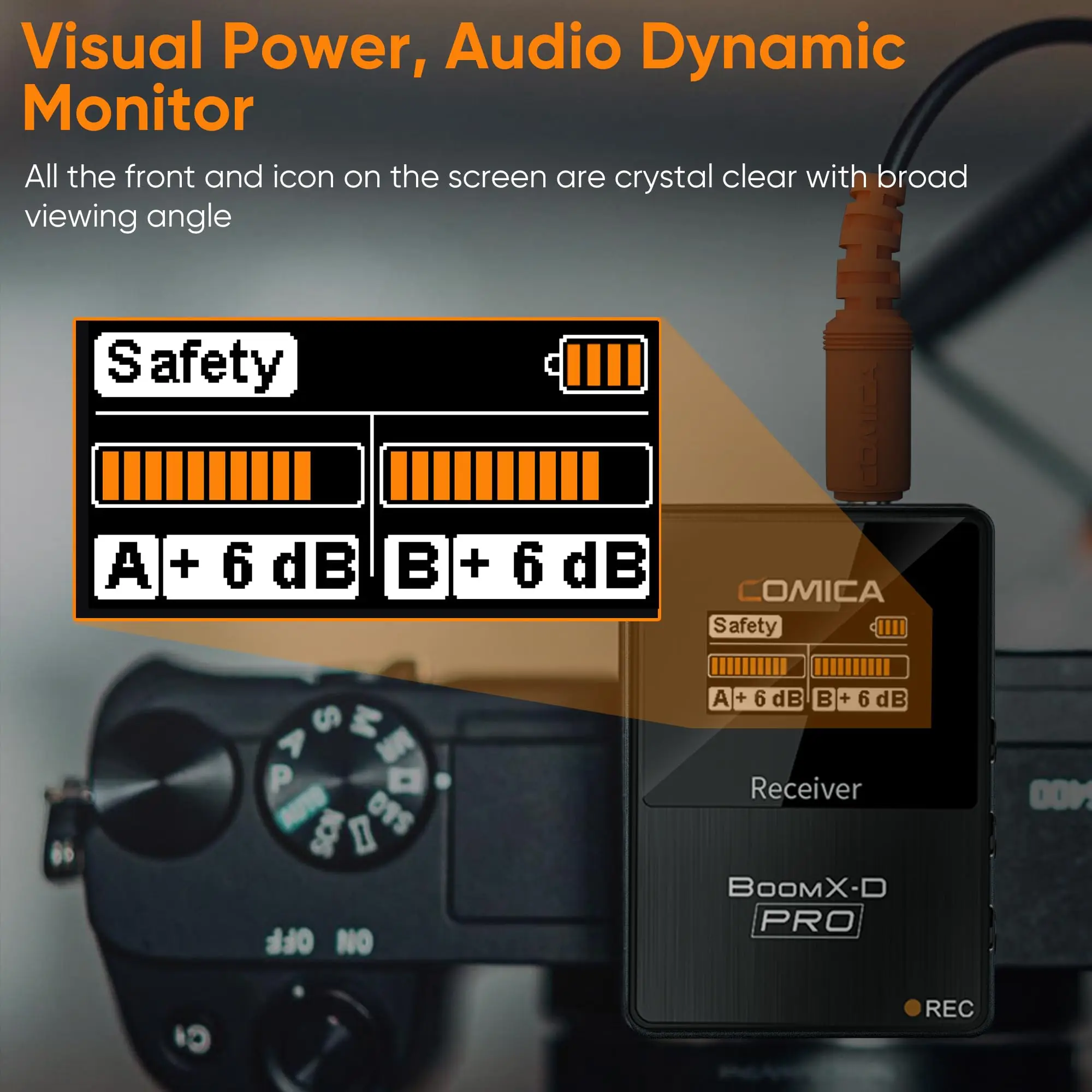 Comica BoomX-D カメラ iPhone用 ワイヤレスマイク 【公式通販】