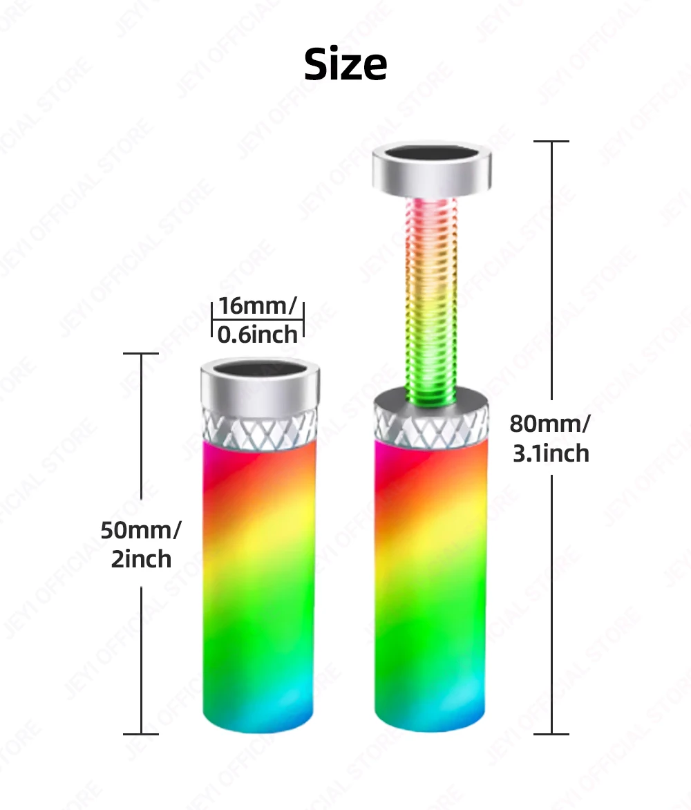 JEYI ARGB GPU-Halterung – verstellbare Halterung aus Hartplastik mit Anti-Durchhängen-Design, 5 kg schwere Halterung für Desktop-Computergehäuse – Detail 10