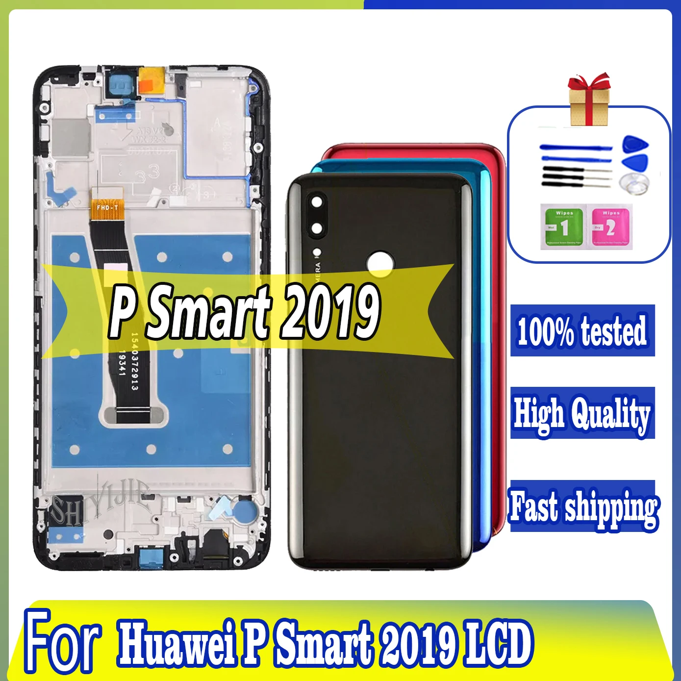 6.21" LCD Display Screen For Huawei P smart POT-LX1