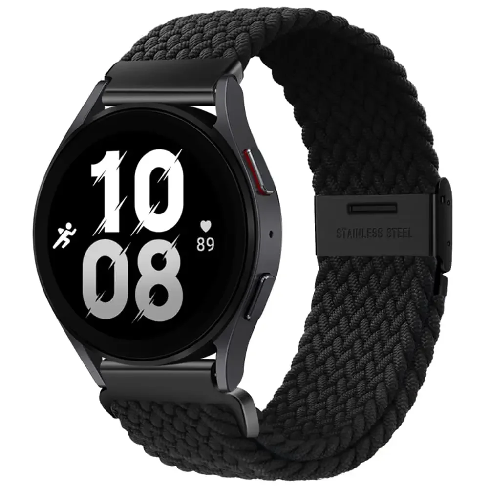 Versatile Nylon Strap with Magnetic Buckle and Metal Adjustment