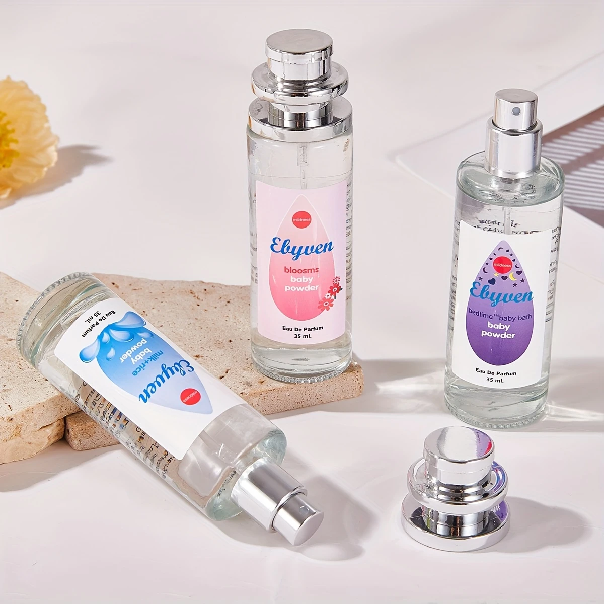 Acqua Profumata Leggera e Confortevole per Pelli Sensibili, Fragranza Fresca e Innocente per Uso Quotidiano, Colonia Unisex Delicata con Durata di 8 Ore - immagine 3