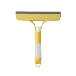 Multifunctional Glass Cleaner with Built - In Spray Function (Yellow)
