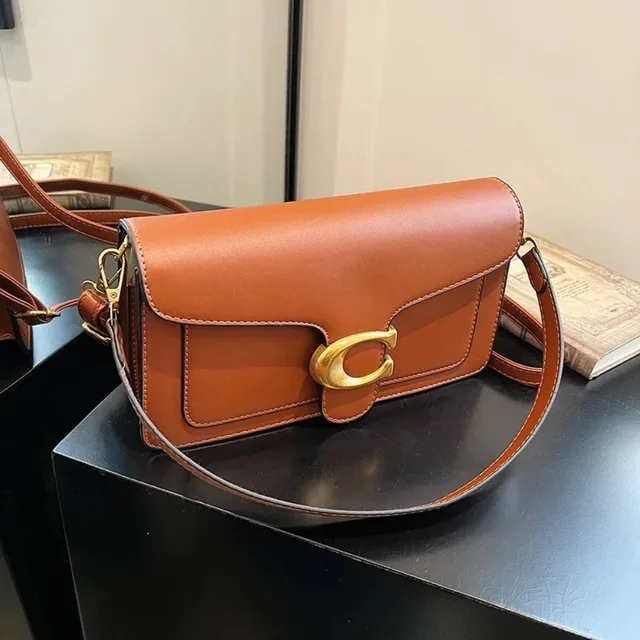 Nouveau Sac Carré Uni 2026 – Texture Premium, Simple et Polyvalent, Multi-compartiments, Sac à Bandoulière et Sac Croisé Tendance 1