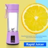 Portable Electric Juicer 6 Blades Squeezer Lemon Orange Mini Juicing Cups  USB Rechargeable Charging Home Juice Maker Machine 2