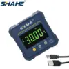 SHAHE 4-sides Magnets Digital Angle Finder Protractor 2 In 1 Digital Level Angle Gauge Rechargeable Digital Inclinometer 1