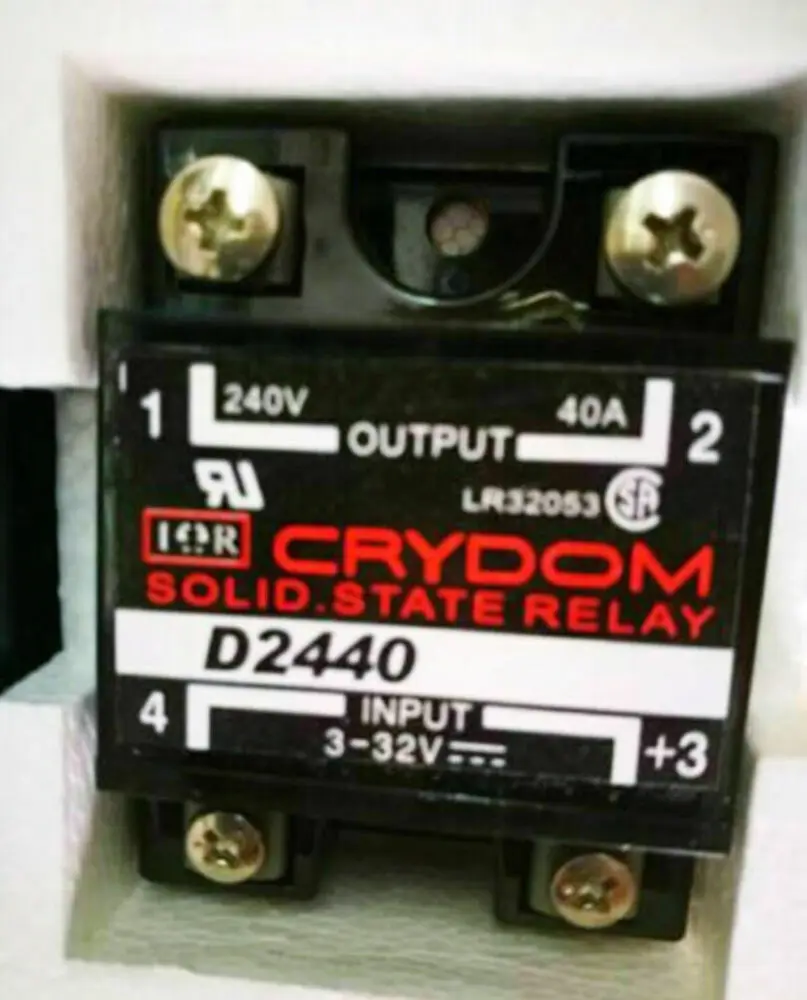 

QTY:1pcs New Solid State Relay CRYDOM D2440 40A 240V