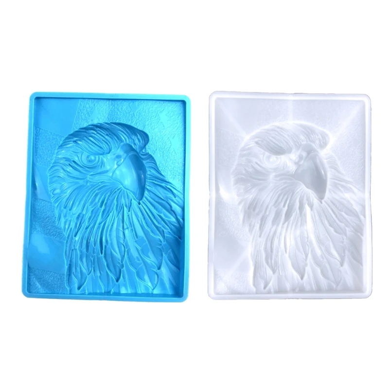 

DIY Handmade Animal Home Display Craft Unique Eagle Wall Decor Resin Mold Wall Art Silicone Mold for Epoxy Casting Dropship