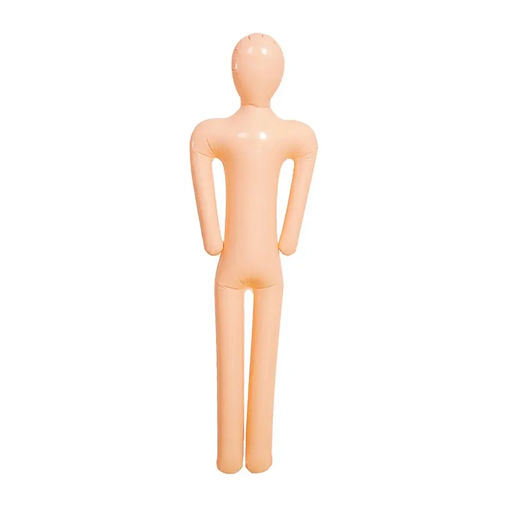 1PC Full Size Inflatable Body Mannequin PVC Inflatable Mannequin Cosplay 4.9ft Halloween Costume Prop Decoration Inflatable Mannequin