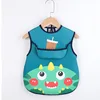 Sleeveless Bibs For Children Baby Kids Toddler Waterproof Long Sleeve Art Smock Feeding Bib Apron Fit 0-6 Years Dropshipping 4